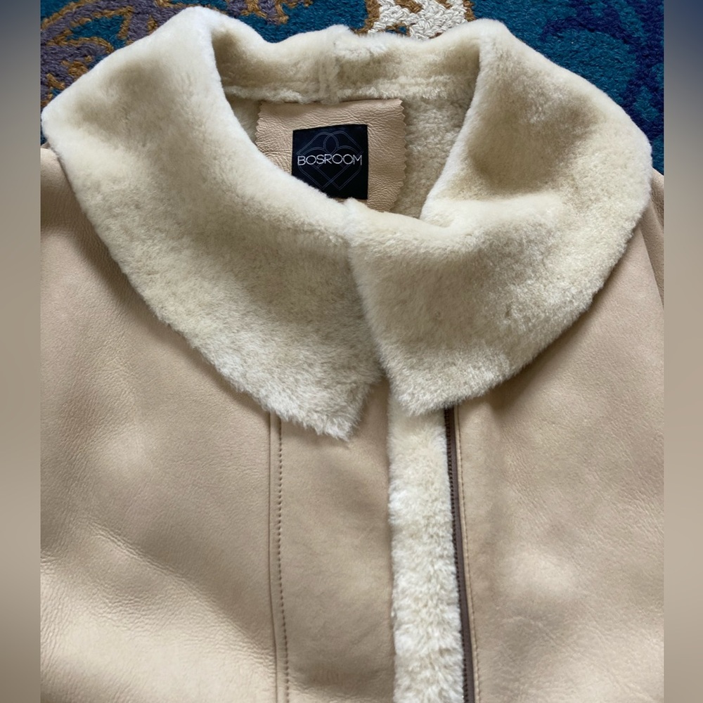 Genuine Lightweight Shearling Jacket - image 3